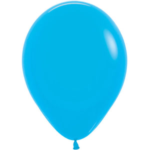 Fashion Blue Latex Balloons