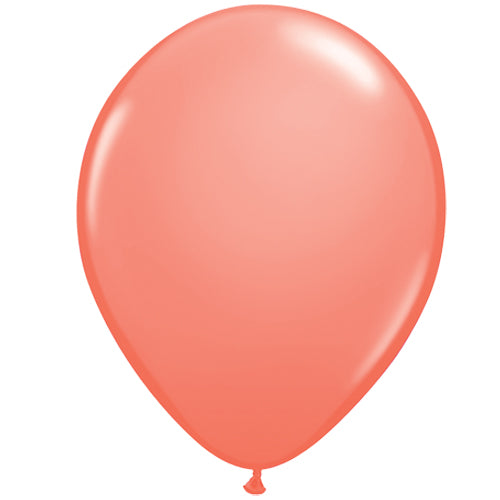 Fashion Coral Latex Balloons