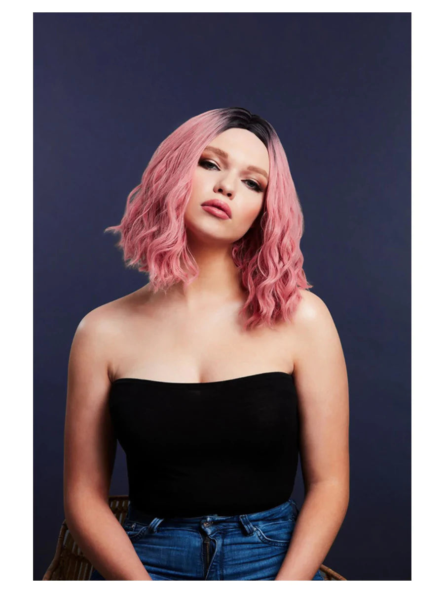 Fever Cara Two-Tone Ash Pink Wig