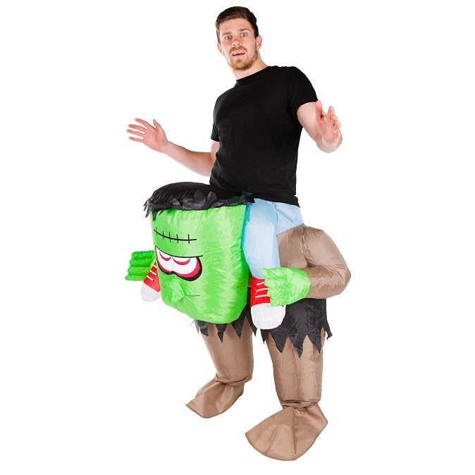 Inflatable Piggy Back Frankenstein Costume