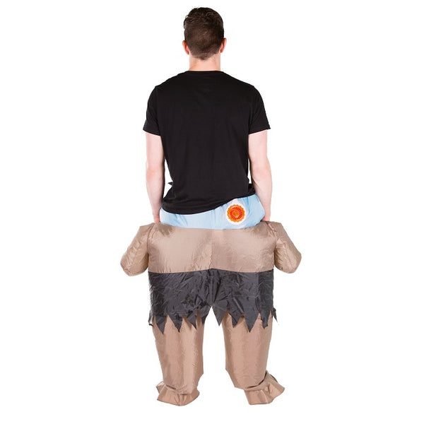 Inflatable Piggy Back Frankenstein Costume