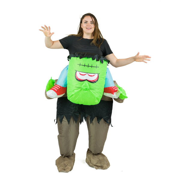 Inflatable Piggy Back Frankenstein Costume