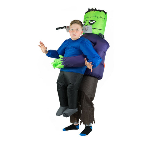 Kid's Inflatable Lift You Up Frankenstein Costume