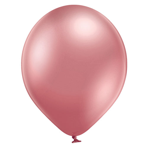 Glossy Pink Latex Balloons