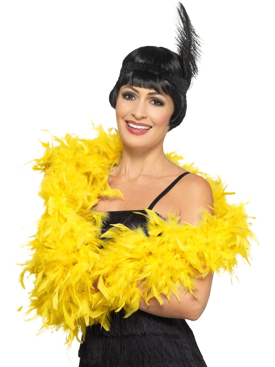 Gold Feather Boa