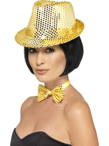 Gold Sequin Trilby