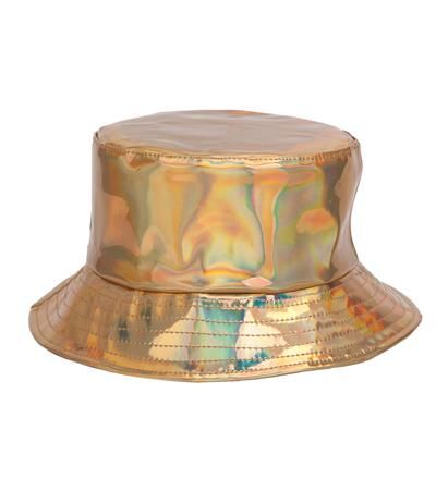 Gold Holographic Sun Hat