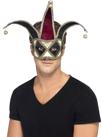 Gothic Venetian Harlequin Eye Mask