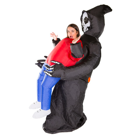Inflatable Lift You Up Grim Reaper Costume