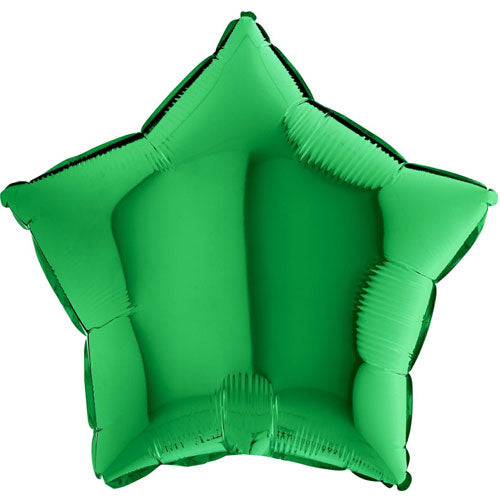 18 Inch Green Star Foil Balloon