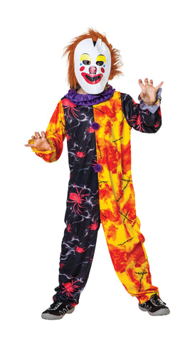 Halloween Clown Boy Costume