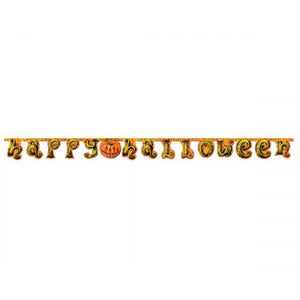 Happy Halloween Pumpkin Banner