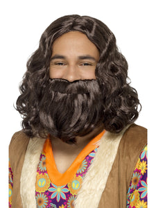 Hippie / Jesus Wig & Beard Set