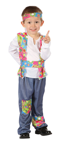 Toddler Hippy Boy Costume