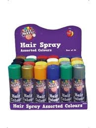 Coloured Hair Spray