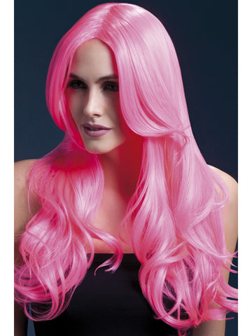 Fever Khloe Wig Neon Pink