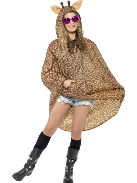 Unisex Giraffe Party Poncho