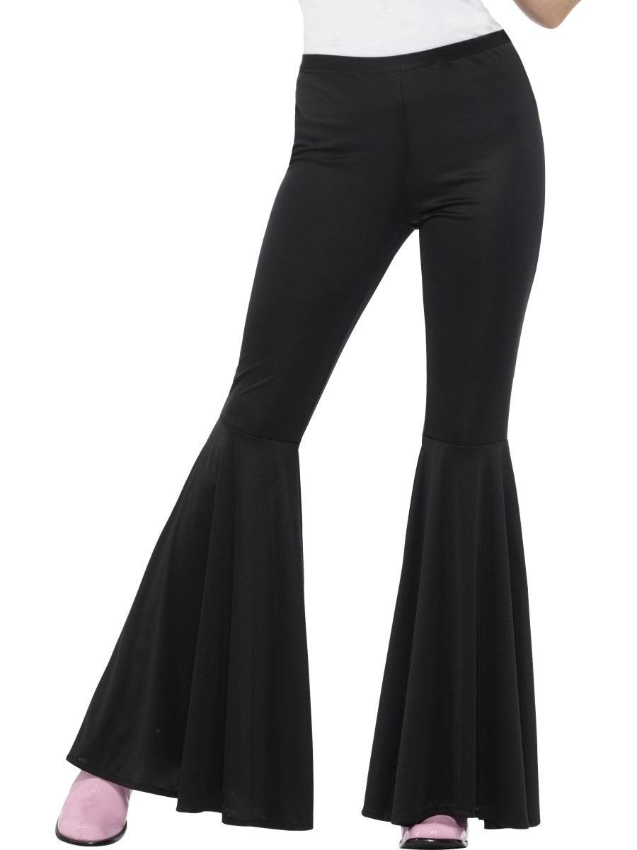 Women's Black Flared Trousers