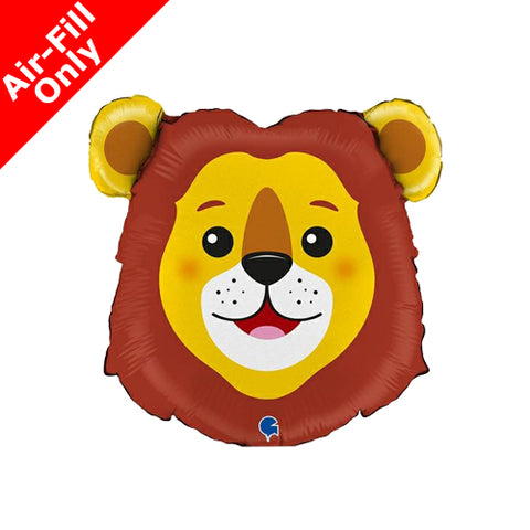 Lion Head Balloon on Stick