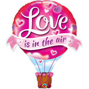 42 inch Love is in the Air Hot Air Balloon Supershape