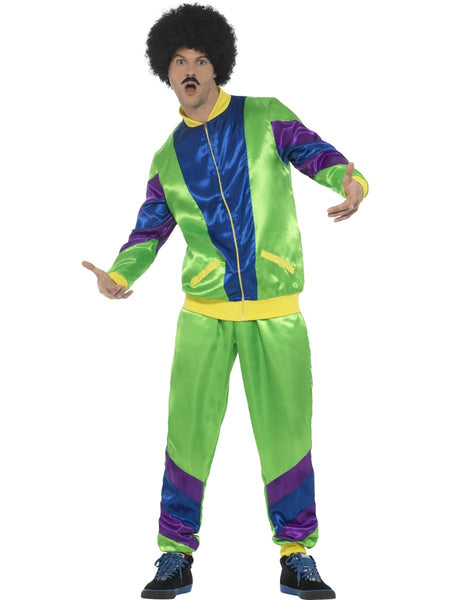 Men's 80s Fashion Shell Suit Costume