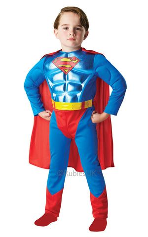 Metallic Chest Superman Costume