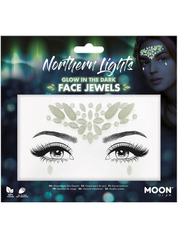 Moon Glow Northern Lights Face Jewels