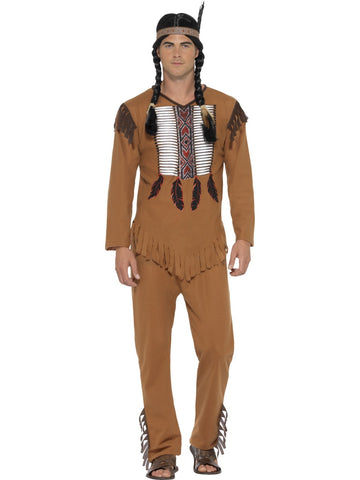 Native Western Warrior Costume