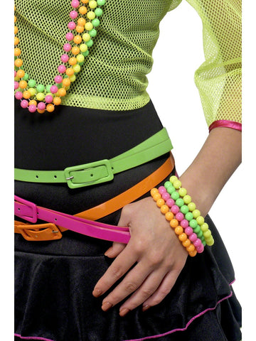 Neon Beaded Bracelets