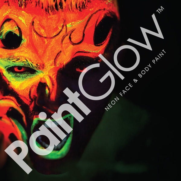 Paintglow PRO Neon Red UV Face & Body Paint