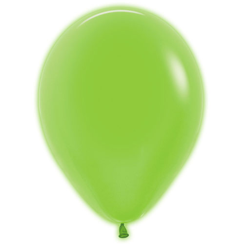 Neon Green Latex Balloons