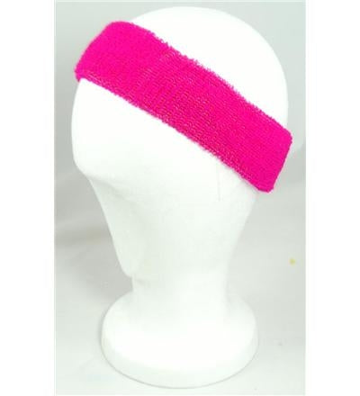 80s Neon Pink Headband