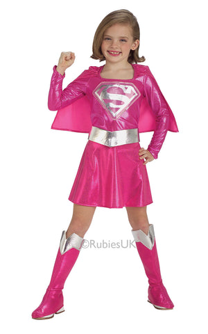 Pink SuperGirl Costume