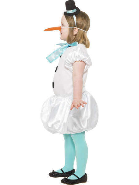 Puffball Snowgirl Costume