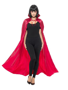 Red Satin Devil Cape