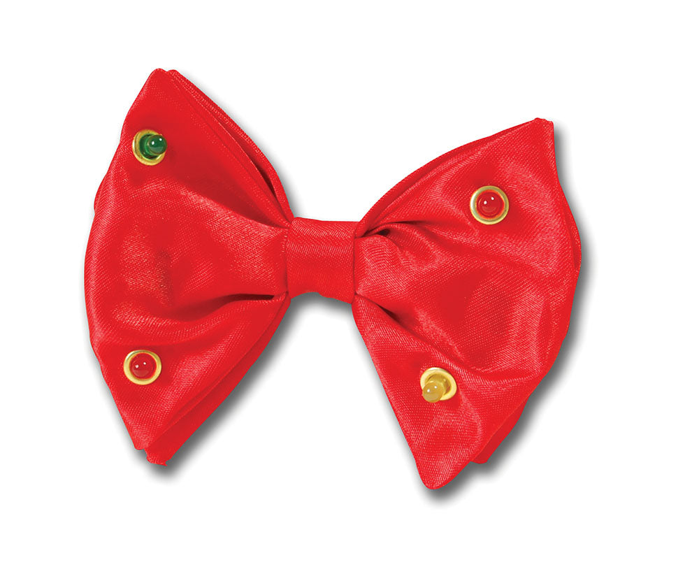 Red Flashing Bow Tie