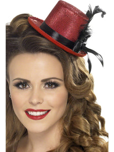 Red Mini Top Hat