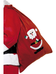 Red Fleece Santa Sack