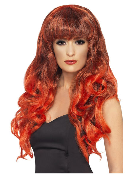 Red Siren Wig