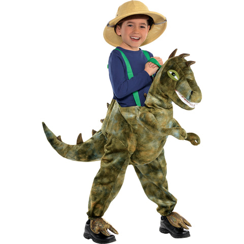 Child's Ride On Dinosaur Costume with Light & Sound