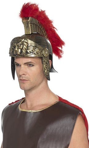 Roman Helmet with Plume