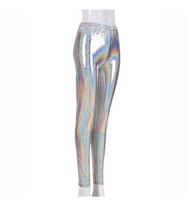 Silver Metallic Leggings – Midlands Fancy Dress Redditch
