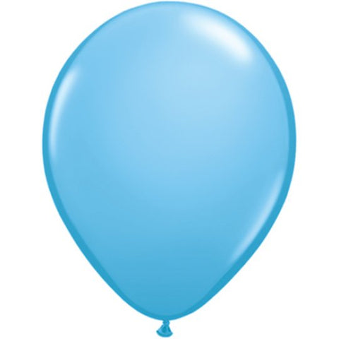Plain Pale Blue Latex Balloons (6pk)