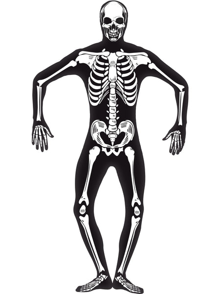 Skeleton Glow Second Skin Costume