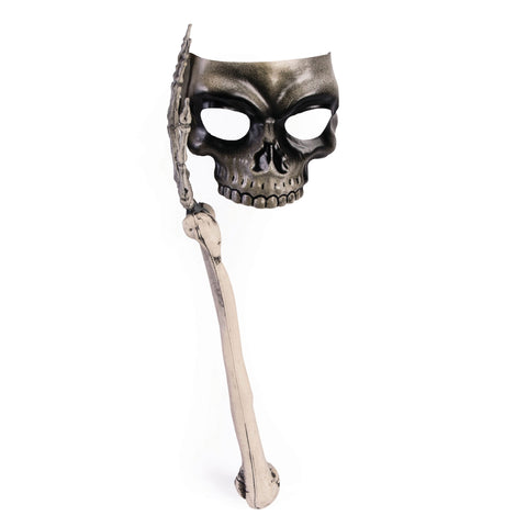 Skull Eyemask with Bone Handle