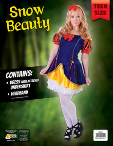 Teenage Snow Beauty Costume