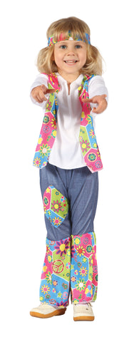 Toddler Hippy Girl Costume