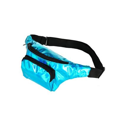 Turquoise Holographic Bumbag