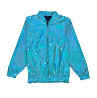 Turquoise Metallic Jacket