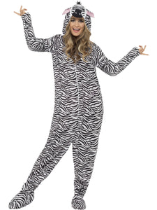 Unisex Adult Zebra Costume